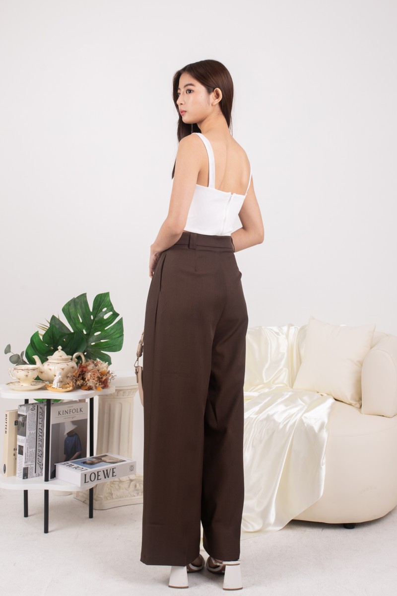 Citrus Essential Pants in Mocha