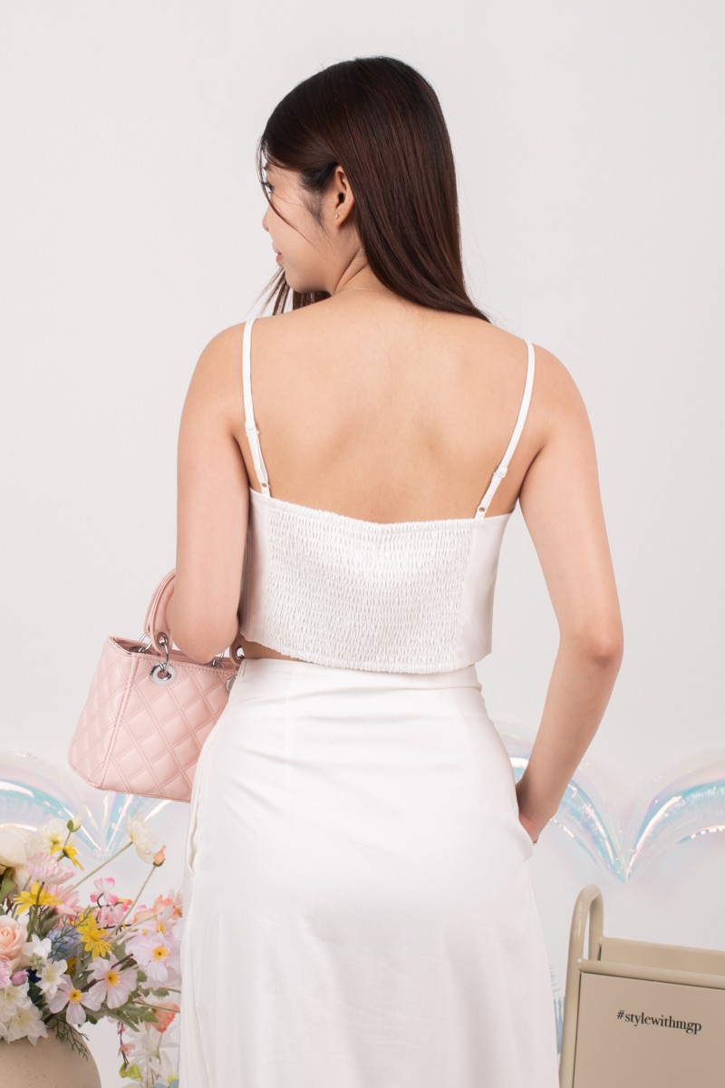 Floris Tank Top in White