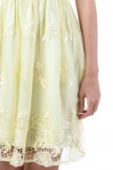 Pixie Floral Dress in Yellow