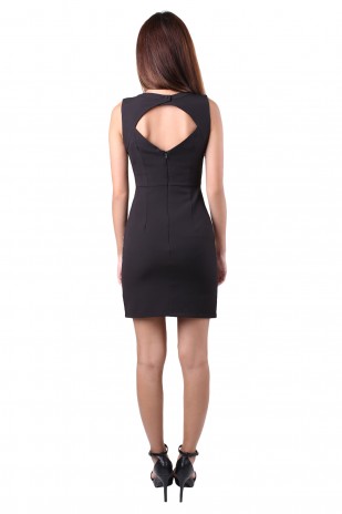 Lin Sheath Dress in Pink