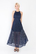 Seraphine Lace Maxi in Navy