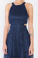Seraphine Lace Maxi in Navy