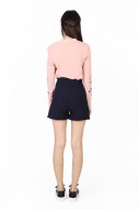 Thames Embroidered Sweater in Pink