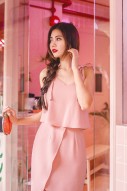 Kennedy Ribbon Dress in Pink