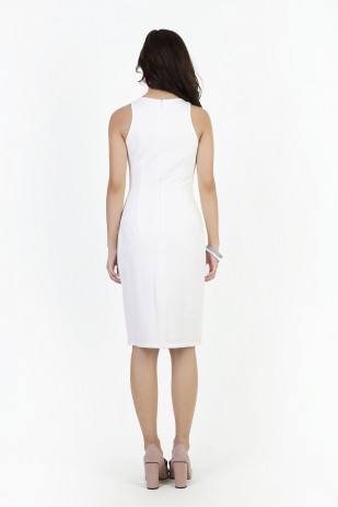 Briana Workdress in White