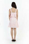 Lerine Stripe Dress in Pink