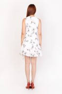 Berea Floral Dress in White