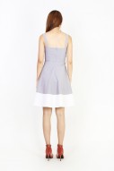 RESTOCK: Kasia Colorblock Dress in Grey