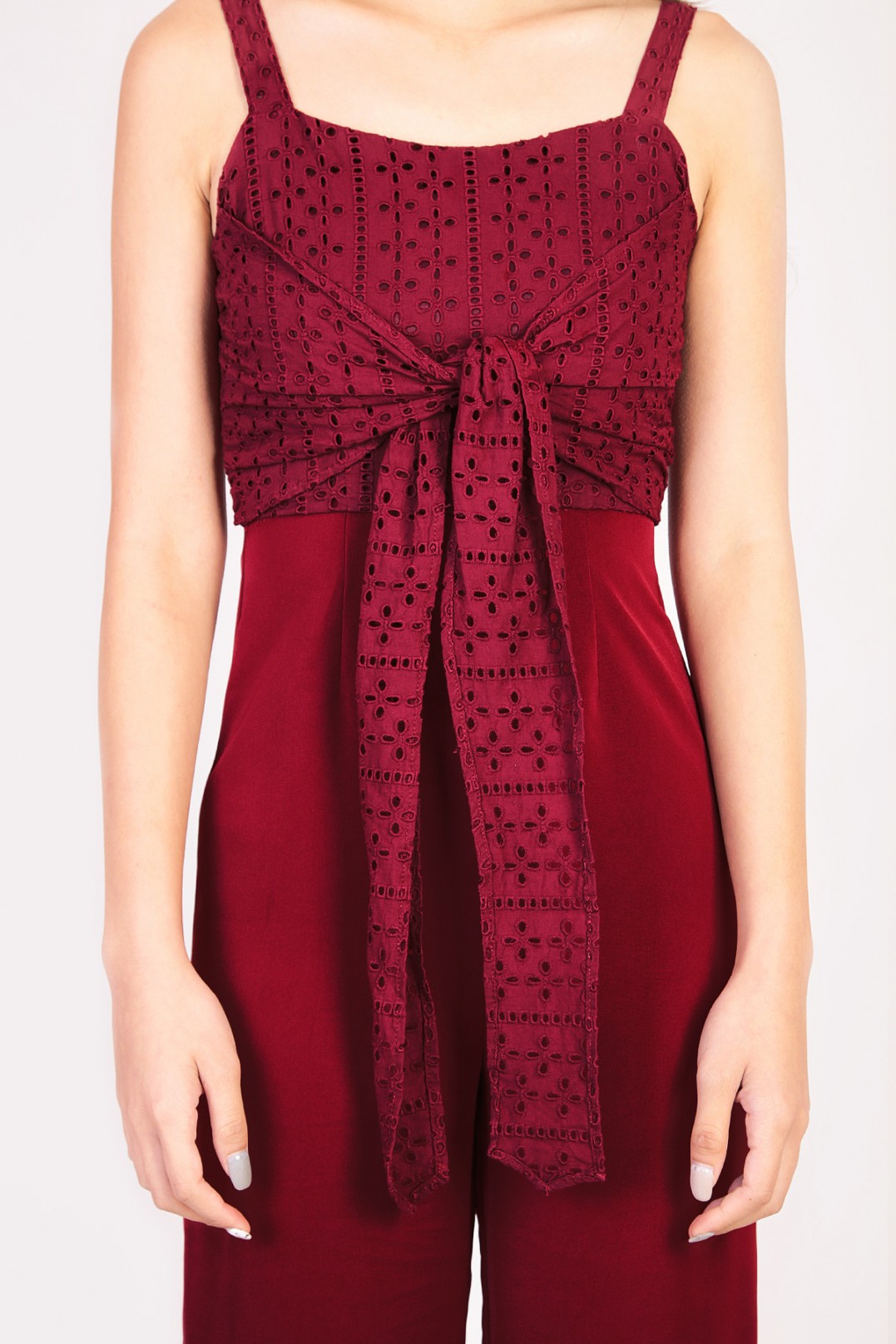 eyelet jumpsuit
