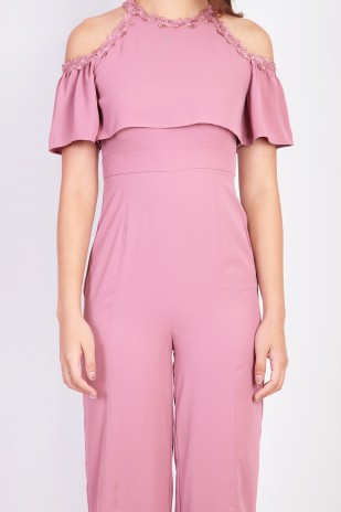Lyla Jumpsuit in Rose