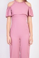 Lyla Jumpsuit in Rose