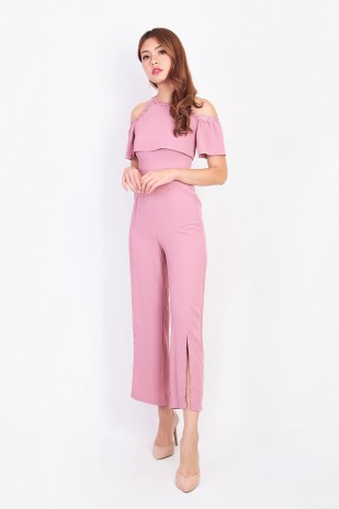 Lyla Jumpsuit in Rose