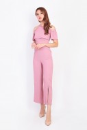 Lyla Jumpsuit in Rose