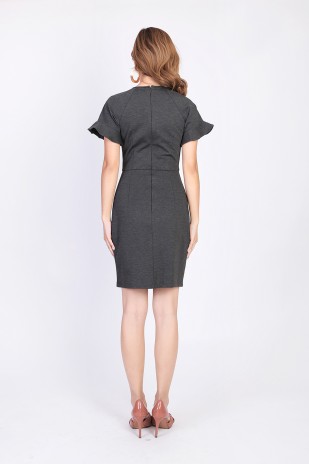 Valkyrie Workdress in Heather Grey