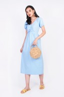 Bernita Midi Dress in Sky Blue