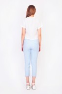 Dione Knot Top in White