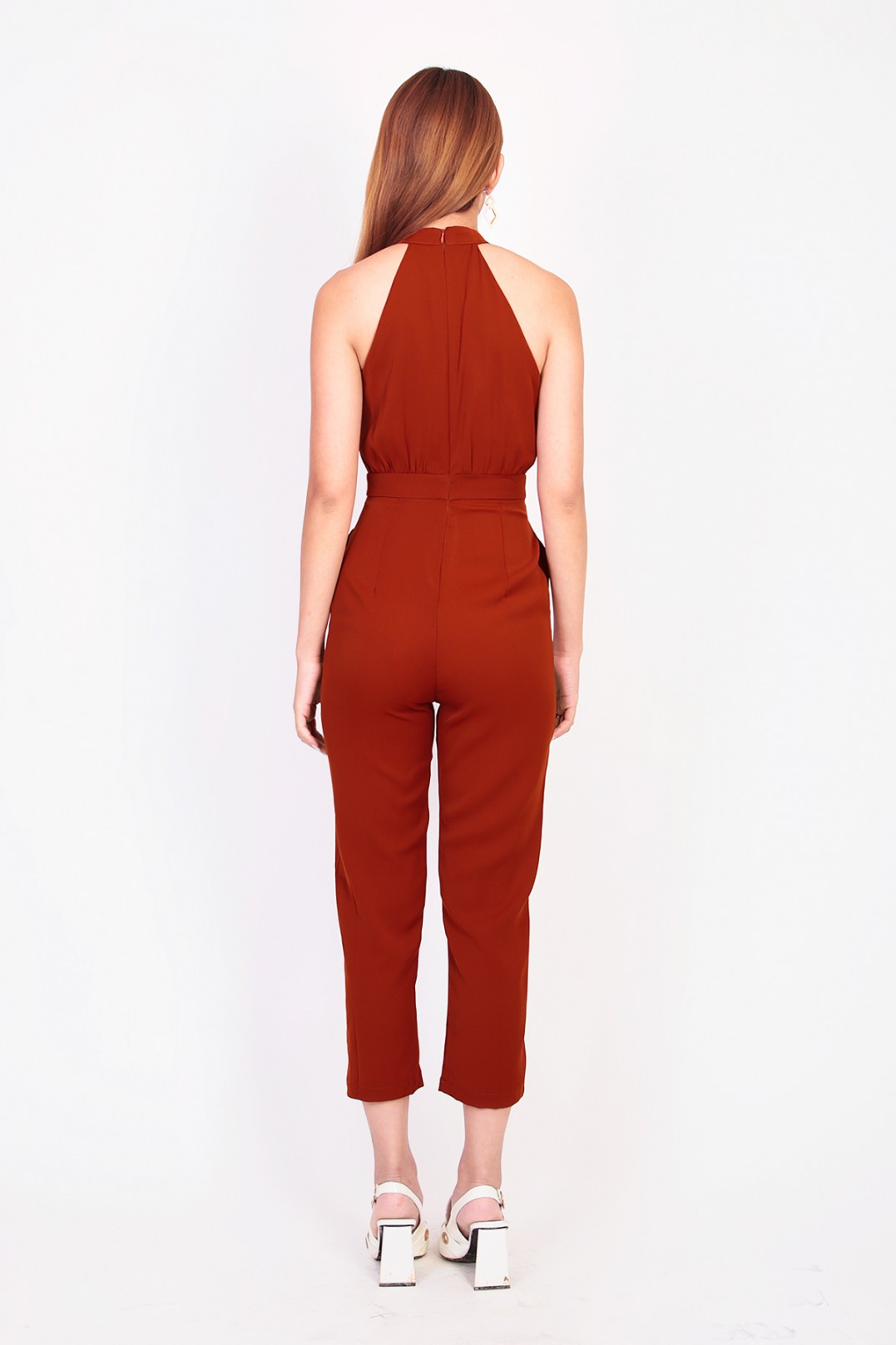 halter jumpsuit