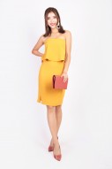 RESTOCK: Kelley Tube Dress in Mustard