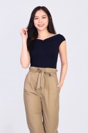 Valerie Paperbag Pants in Khaki