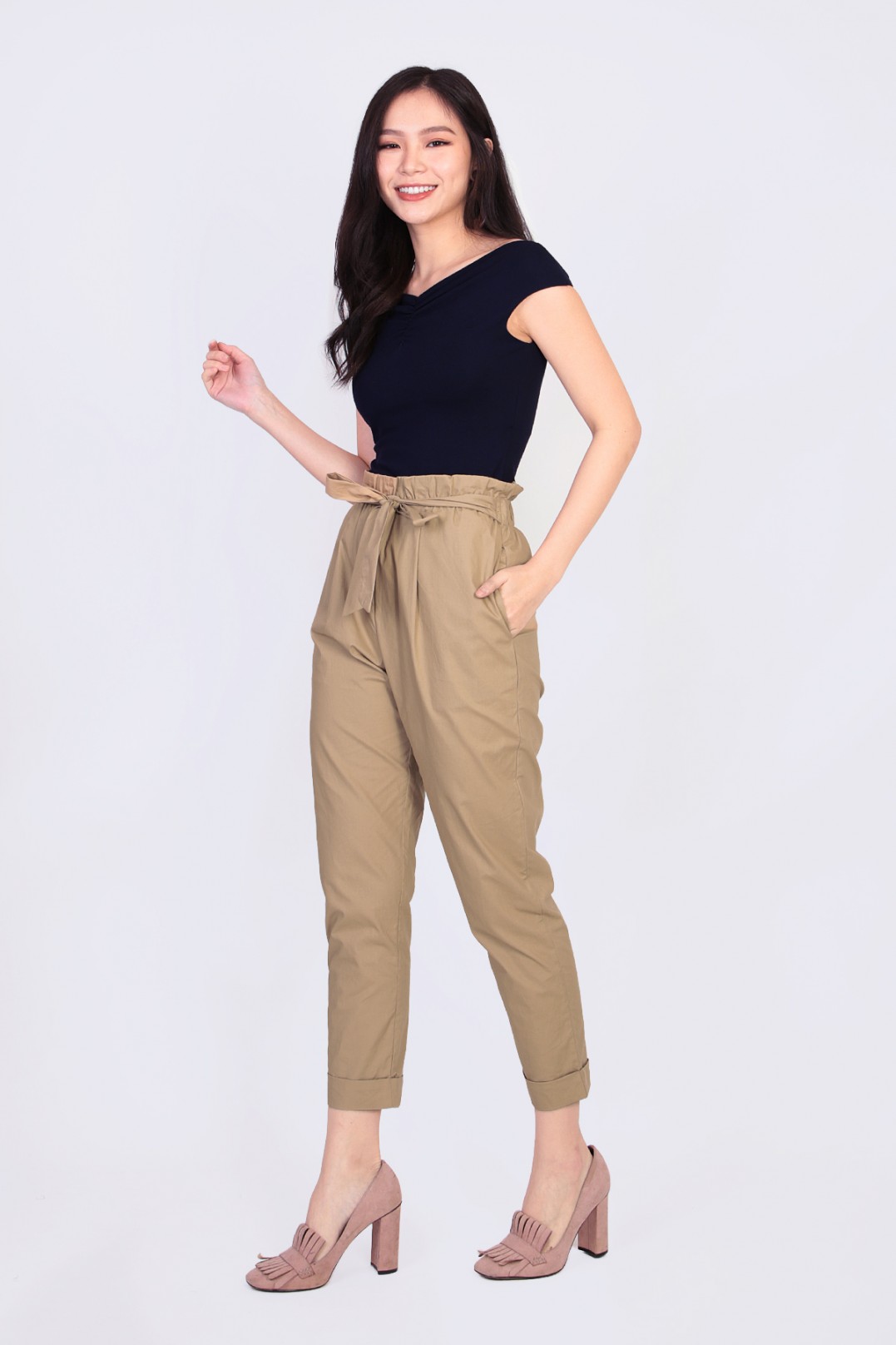 Paperbag Waist Pants for Girls | Cute Girls' Clothes – Hayden Girls
