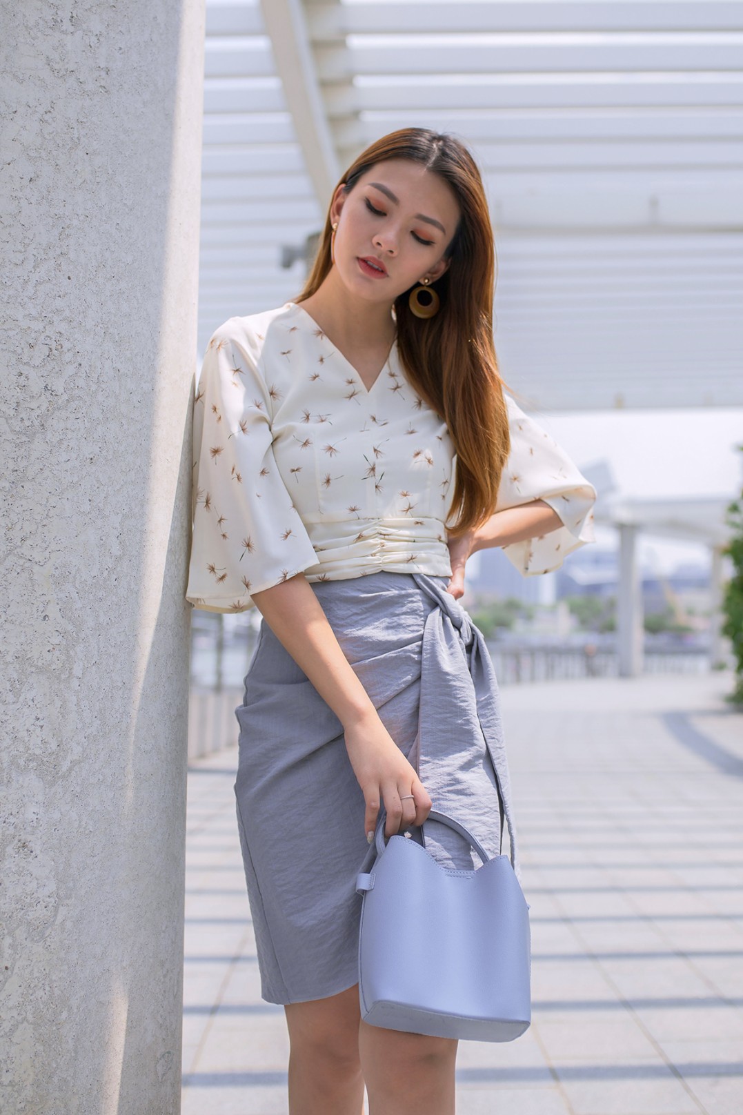 knot skirt pattern