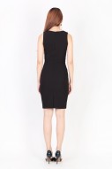 RESTOCK3: Molly Panel Workdress in Black
