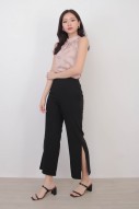 Camila Floral Top in Peach Pink