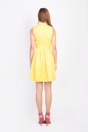 RESTOCK: Oriana Rainbow Cheongsam in Yellow