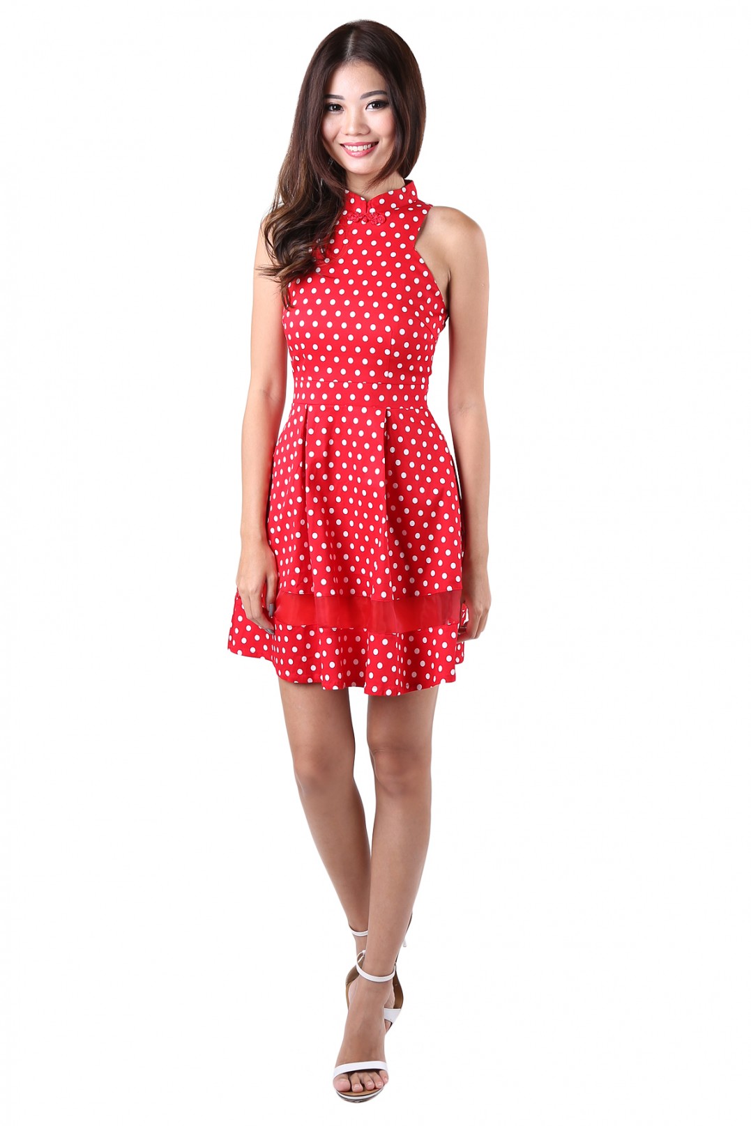 polka dot frock