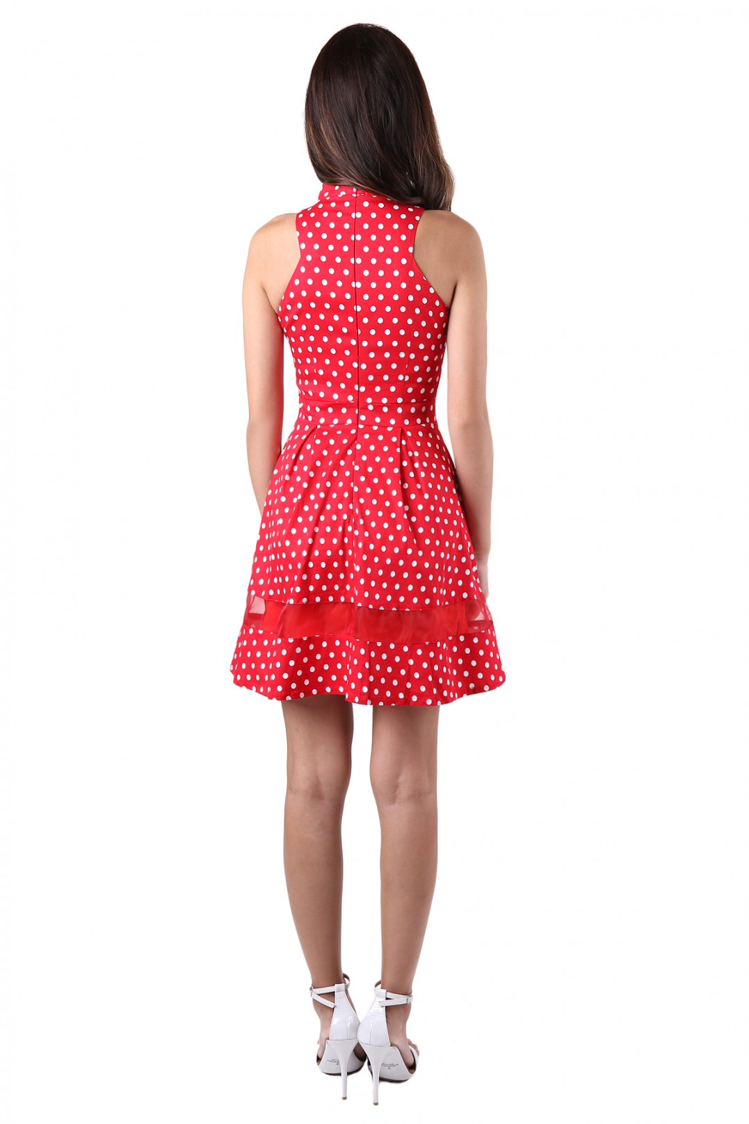 polka dot frock