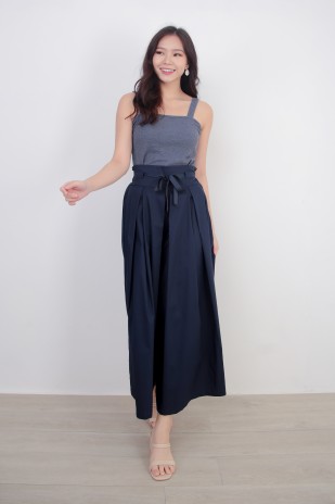 Daire Palazzo Pants in Navy