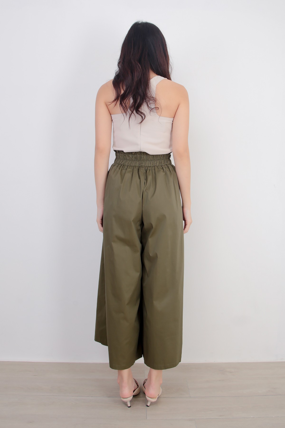 Daire Palazzo Pants in Olive