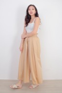 Daire Palazzo Pants in Nude
