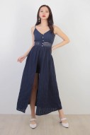 RESTOCK: Suzanne Playsuit Maxi in Navy