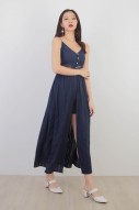 RESTOCK: Suzanne Playsuit Maxi in Navy