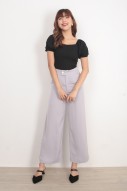 Annalise Wide Leg Pants in Lilac