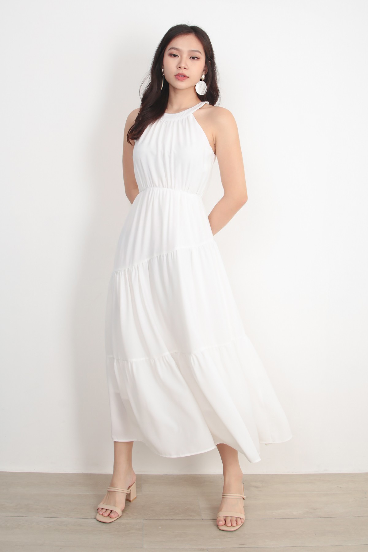 White maxi dress near on sale me