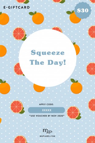 MGP Giftcard (squeeze the day) S$30