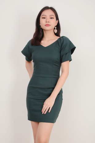 Betsey Workdress in Forest Green