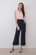 RESTOCK: Amaya Colourblock Jumpsuit in Navy