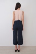 RESTOCK: Amaya Colourblock Jumpsuit in Navy