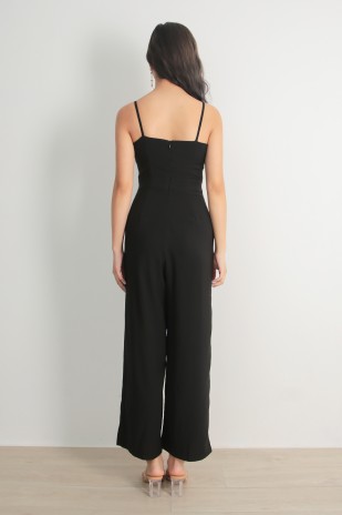 Henriette Sleek Jumpsuit in Black