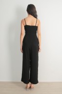 Henriette Sleek Jumpsuit in Black