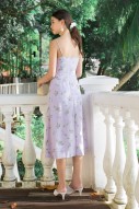 Kalare Floral Dress in Lavender