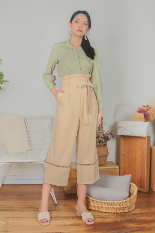 Tauriel Paperbag Culottes in Nude