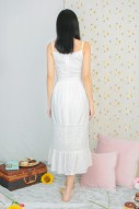 Kamea Maxi Dress in White