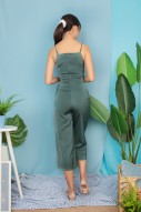 Tamatha Wrap Jumpsuit in Seagreen