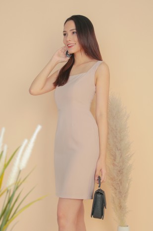 Catherine Workdress in Nude Pink