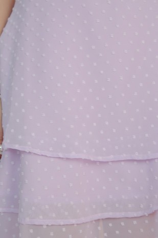 Taisce Swiss Dot Dress Lavender