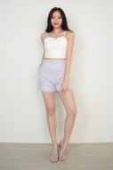 Bienne Lace Shorts in Lilac